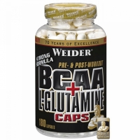 BCAA + L-Glutamine 180 kaps. - Weider