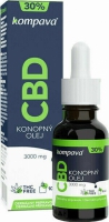 CBD Konopný olej 30% 10 ml - Kompava